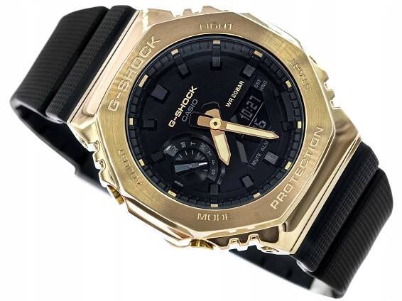 PÁNSKÉ HODINKY CASIO GM-2100G-1A9ER G-SHOCK GOLD Mechanismus quartz
