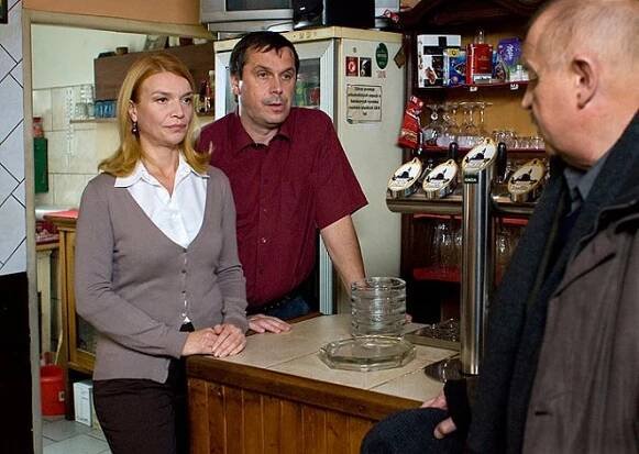 Petra Lustigová, Jiří Rumpík, Oldřich Vlach - Stín smrtihlava - Z filmu