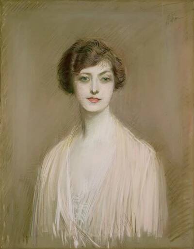 Američan (pastel na plátně) od Paul Cesar Helleu