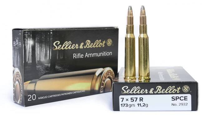 Náboj SB 7x57 R SPCE 11,2 g / 173 gr. (2932), bal. 20 ks