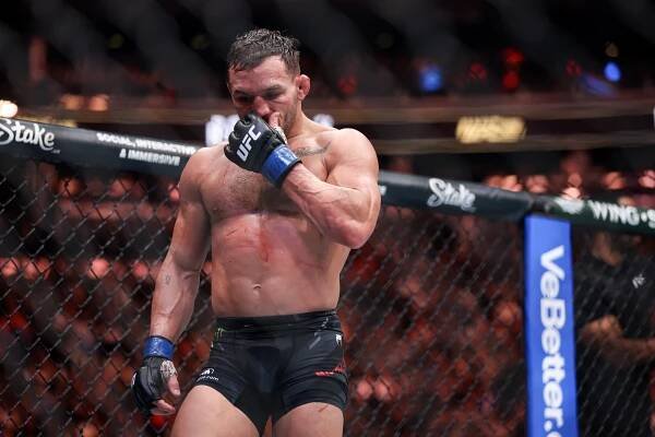 Michael Chandler after a UFC lightweight fight.