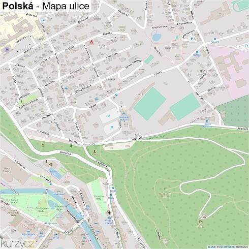 Polská - mapy | Kurzy.cz