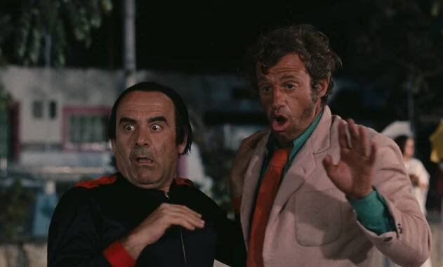 Muž z Acapulca - Z filmu - Vittorio Caprioli, Jean-Paul Belmondo