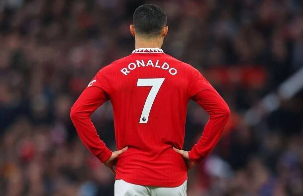 Cristiano Ronaldo of Manchester United during the Premier League match between Manchester United and West Ham United 