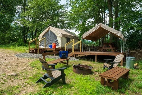 Glamping in PA | Poconos glamping | Blue Mountain Resort