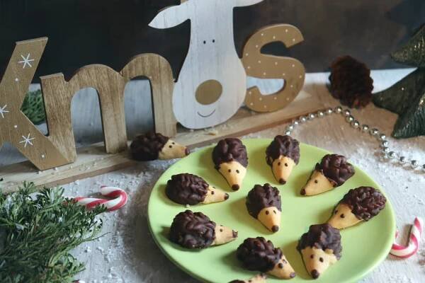 Ježci - vánoční cukroví | Žijeme homemade