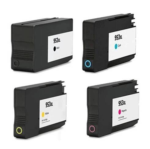 HP 953XL MULTIPACK (with NEW VERSION CHIP (F11) 12/2024 )  Black + Cyan+ Magenta + Yellow ΣΥΜΒΑΤΑ OfficeJet Pro OFFICEJET Pro7720, 7720WF, 7740, 8715, 8725, 8218, 8210, 8716, 8710, 8720, 8730, 8740
