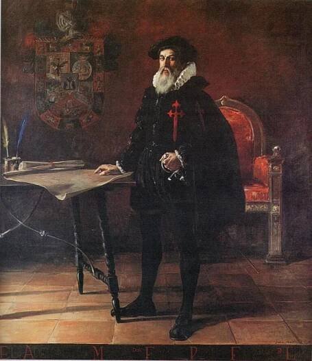 Francisco Pizzaro chce incké poklady získat stůj co stůj. FOTO: Julio Vila y Prades/Creative Commons/Public domain