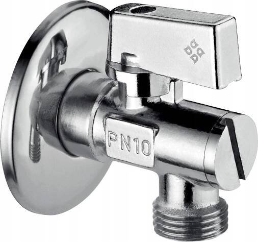 Rohový ventil pro připojení splachovače WC 1/2" - 1/2" - VFA B63M - BPS Koupelny