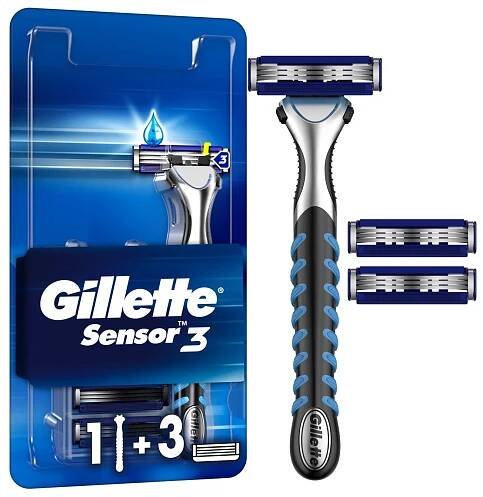 Gillette Sensor3 + 6 ks hlavic