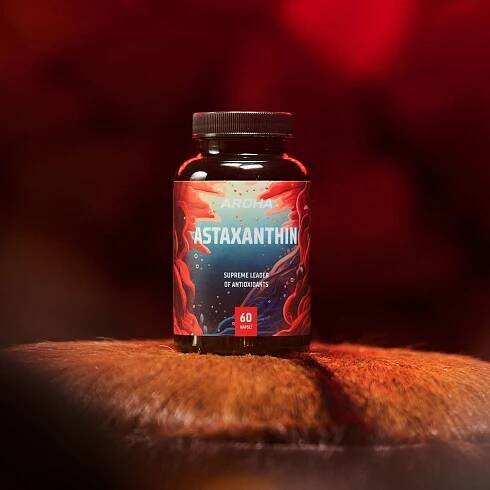 Astaxanthin - přírodní opalovací krém v kapsli — AROHA - — AROHA