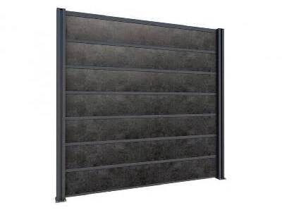 Gutta Guttafence premium laminát plotové dílce 2,02 x 1,86 m antracit / antracit