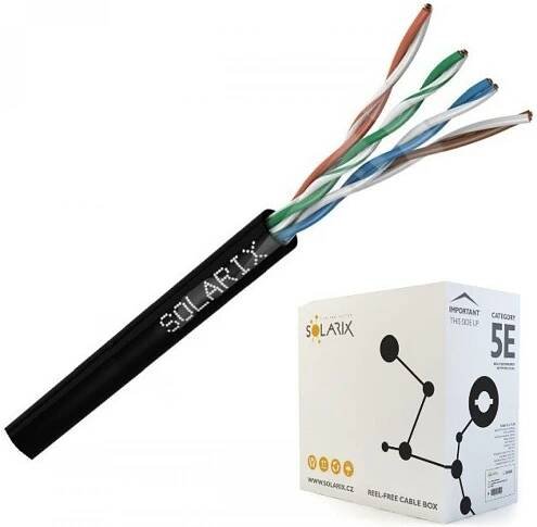 Solarix SXKD-5E-UTP-PE CAT5e UTP PE, 305m