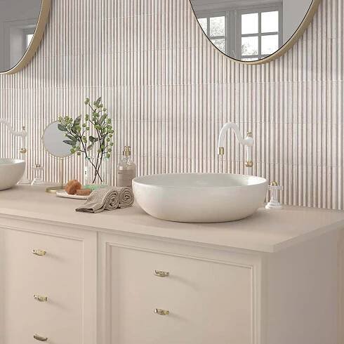 OBKLAD MAINZU LUGANO BIANCO GLOSSY 15X30