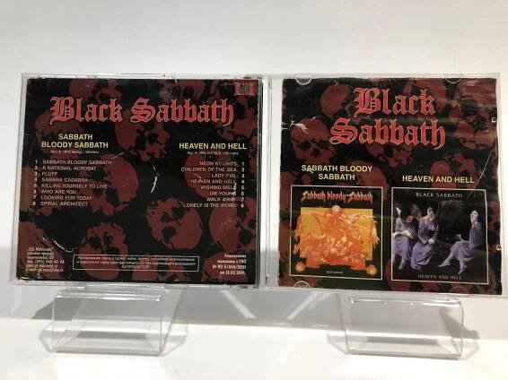 CD - Black Sabbath ‎: Sabbath Bloody Sabbath/ Heaven and Hell - Hudba na CD