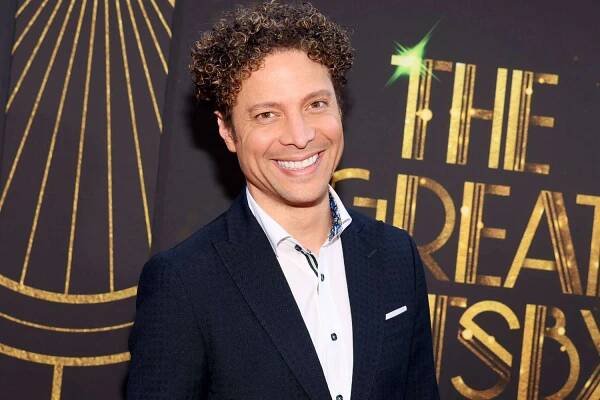 Justin Guarini attends "The Great Gatsby" Broadway Opening Night at Broadway Theatre on April 25, 2024 in New York City.