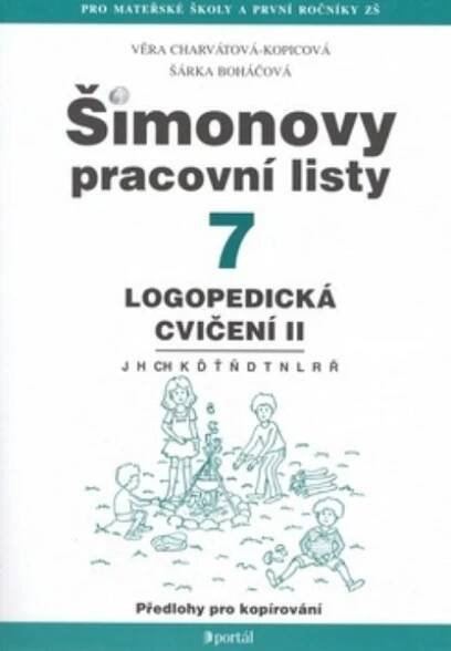 ŠPL 7 - Logopedická cvičení II - J, H, CH, K, Ď, Ť, Ň, D, T, N, L, R, Ř
