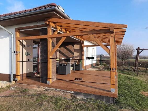 Poptávám: zasklení terasy, 6 x 3 x 5 m | ePoptávka.cz