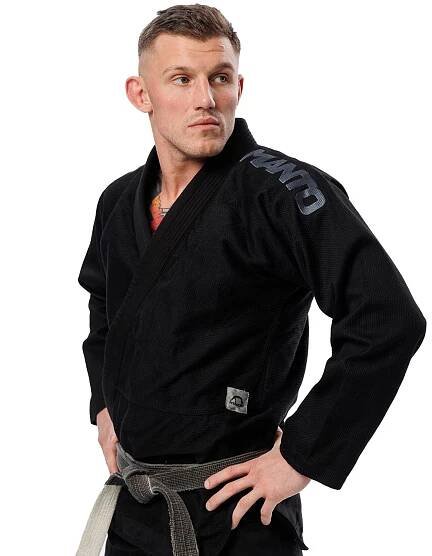 MANTO BJJ GI, X5, black-black