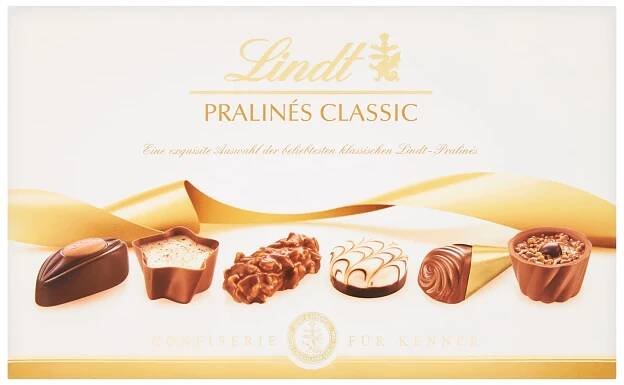 Lindt Pralinés Classic Směs čokoládových bonbónů