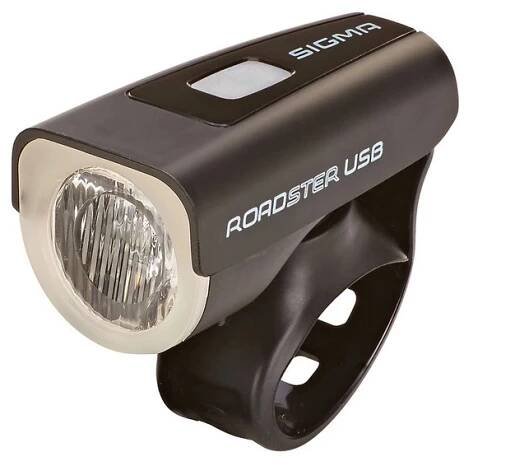 Sigma LED přední světlomet na kolo Roadster, černý