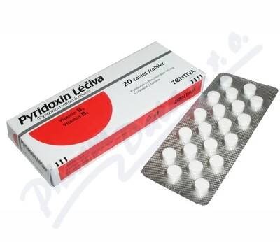 Pyridoxin tbl.20x20mg Léčiva