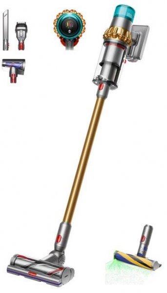 Vysavač Dyson V15™ Detect Absolute (Zlatá)