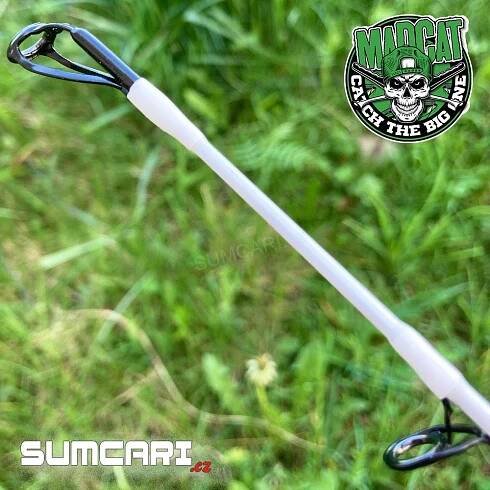 MADCAT prut White BAITCAST 2.20m 50-110g, 1+1 díl