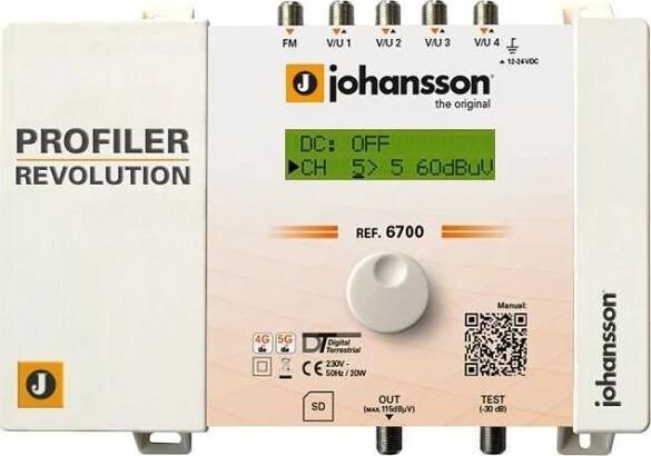 Johansson Profiler Revolution 6700 od 6 490 Kč