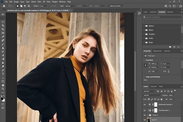 adobe photoshop photo editing software for photographers interface