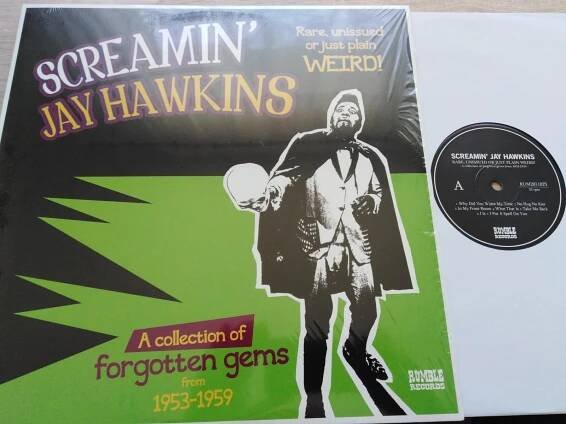LP Screamin ́ Jay Hawkins - Rare, Unissued or Just Plain Weird