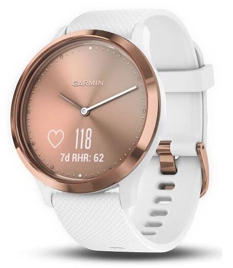 Chytré Hodinky Garmin Vivomove HR bílé