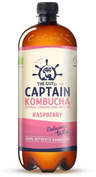 Captain Kombucha Malina BIO 1000 ml