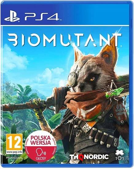 Biomutant PS4 PS5 PL Dubbing RPG Akční otevřený svět Postapokalyptický
