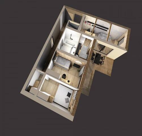 Apartmán 3+kk+terasa Velké Hamry Jizerské hory 78,5m2 - Realitní poradce. Tipy a rady, když prodáváte nemovitost. Realitní