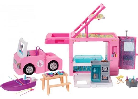 Barbie - Karavan snů 3v1 | Dráčik - vítejte v internetovém obchodě s hračkami