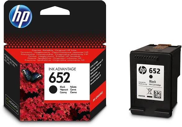 HP F6V25AE č. 652 černá