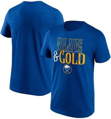 Buffalo Sabres Hometown Graphic T-Shirt - Royal - Mens, , rebel_hi-res
