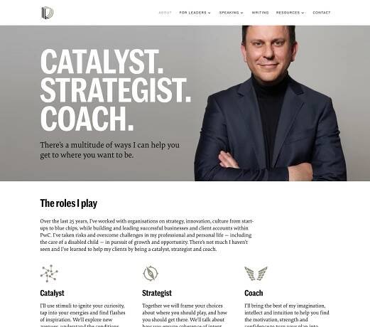 David Lancefield website