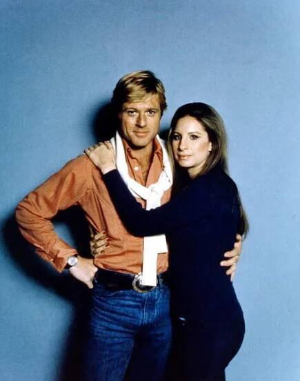 Fotografie Robert Redford And Barbra Streisand , The Way We Were 1973 Directed By Sydney Pollack