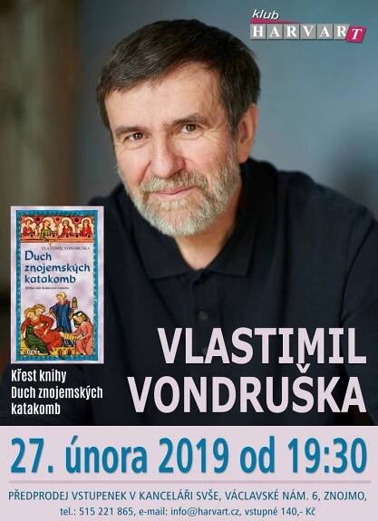 Křest nové knihy Vlastimila Vondrušky | Moba Knihy