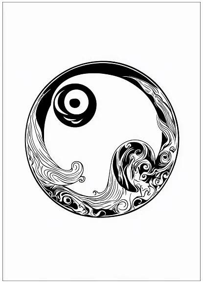 Free Printable yin_yang_coloring_pages_4