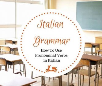 Pronominal Verbs in Italian: How To Use Them - Instantly Italy