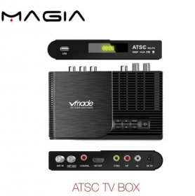 Digital Full HD ATSC Decoder for USA Mexico Korea tv Broadcast with PVR Time shift Media player Free to air tv receiver box