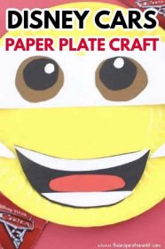 Disney Cars Paper Plate Craft · The Inspiration Edit