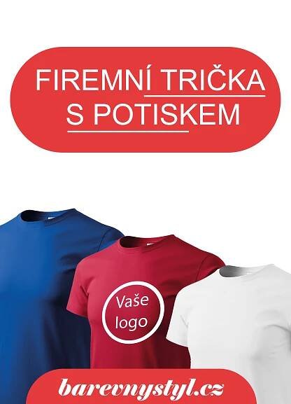 Potisk triček Brno - barevnystyl.cz