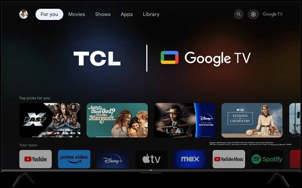 TCL 85" LED (85V6B)