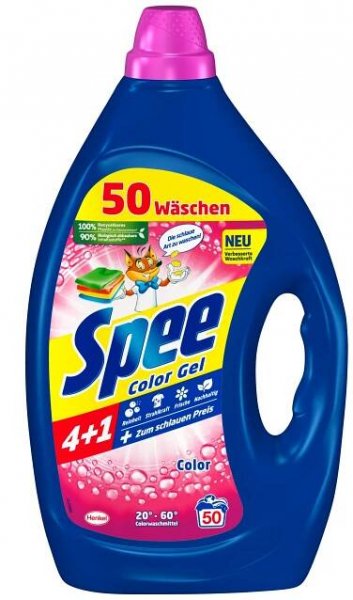 Spee gel 50 pracích dávek Color 2,25 l