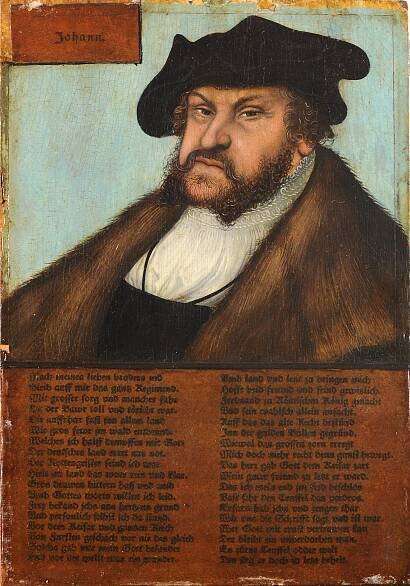 Kurfiřt Johann Saský (Weimar, 1532)