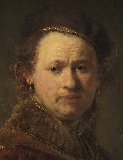 Rembrandt: Selbstbildnis